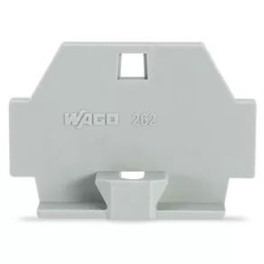 Capac Wago cu inel de fixare, gri (262-361)