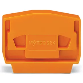   Placă de capăt și placă de răspuns Wago, grosime 4 mm, gri (264-368)