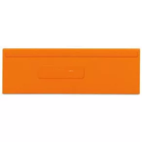   Placă de separare Wago, grosime 2 mm, supradimensionată, portocalie (281-339)