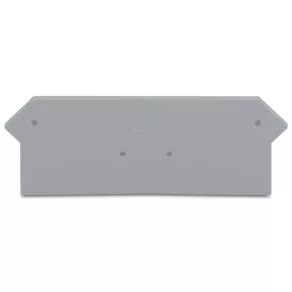   Foaie de răspuns și terminale Wago, grosime 2,5 mm, gri (280-316)