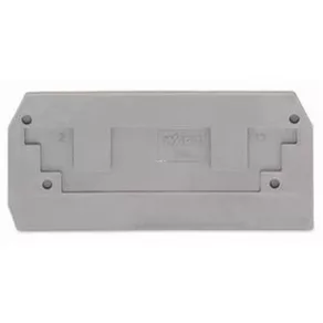   Placă terminală și de distribuție Wago, grosime 2,5 mm, gri (284-325)