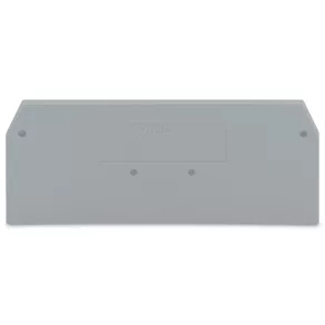   Foaie de răspuns și terminale Wago, grosime 2,5 mm, gri (281-324)
