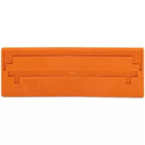   Placă de separare Wago cu grosimea de 2 mm, supradimensionată, de culoare portocalie (282-340)
