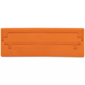   Placă de separare Wago cu grosimea de 2 mm, supradimensionată, de culoare portocalie (282-340)