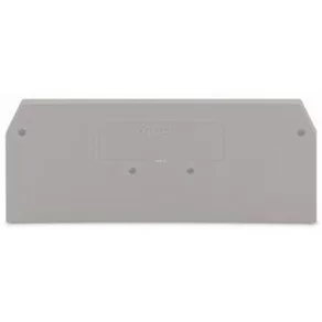   Placă terminală și de distribuție Wago, grosime 2,5 mm, gri (280-324)