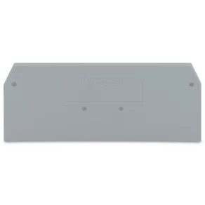   Placă terminală și de distribuție Wago, grosime 2,5 mm, gri (280-324)