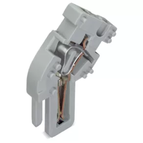 Modul terminal cu fir Wago 1, codificat, gri (769-515)