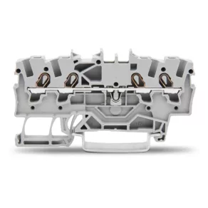   Wago TopJob_S 0,25-1,5 mm², bloc terminal gri cu orificiu de trecere (2001-1401)