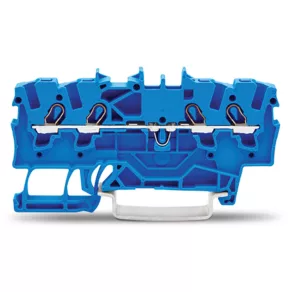   Bloc terminal de alimentare cu 4 fire Wago 0,25-1,5 mm² albastru, EX i (2001-1404)