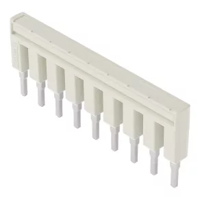 Conector Wago, cu 9 poli, izolat, gri deschis (2002-409)
