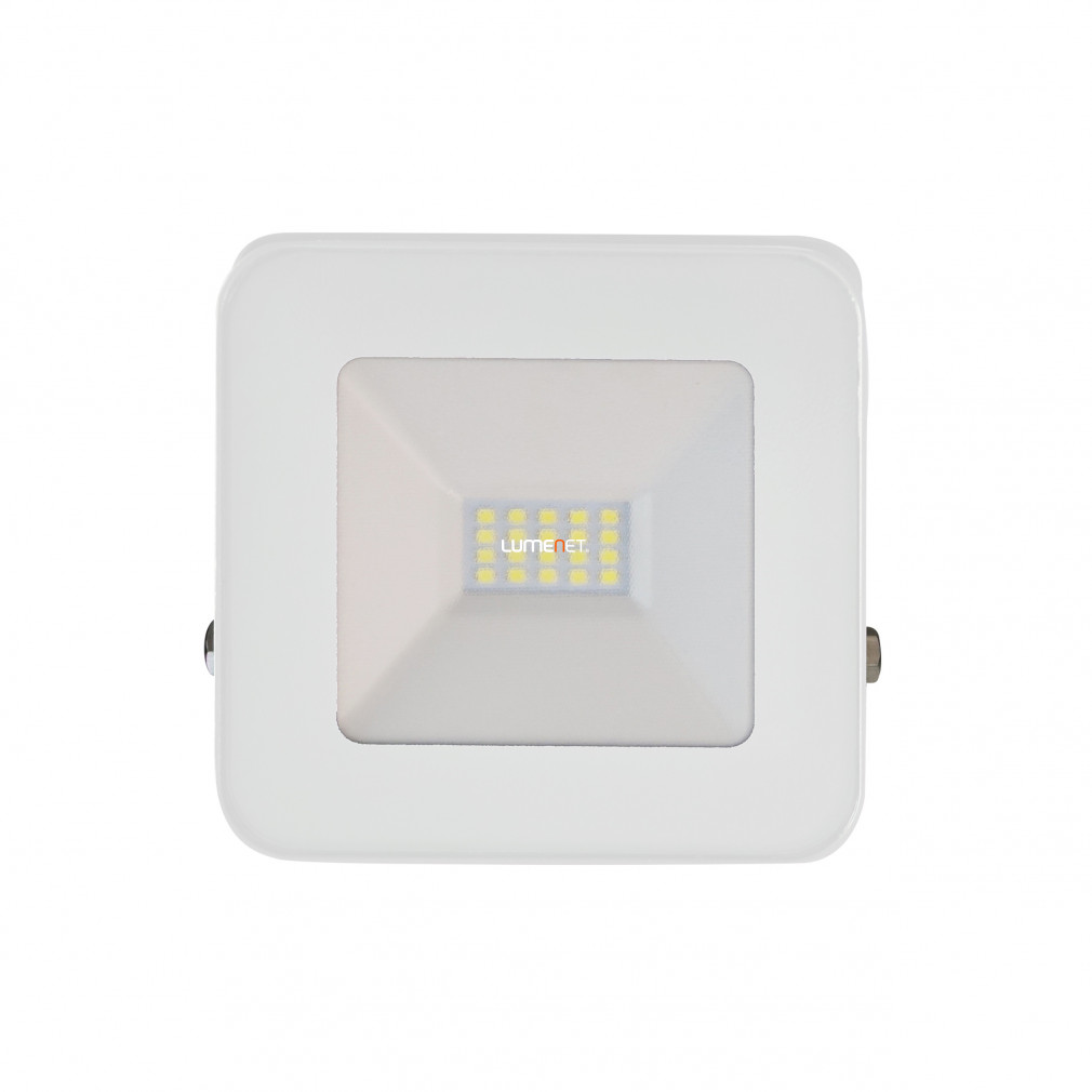 LED reflektor 10W, 700lm, 6500K, IP65, fehér (Pete)