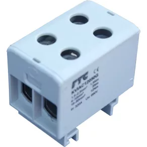  Clemă pentru cablu principal 2x50/2x50 mm² (1,5–50 mm²) gri AL/CU dublă FTG KVIAC12050G