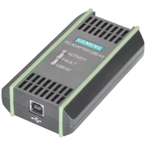   Adaptor PC Siemens 6GK1571-0BA00-0AA0, cu cablu USB (5 m), conexiune PG/PC pentru PROFIBUS sau MPI