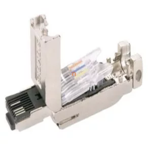   Siemens 6GK1901-1BB10-2AA0 IE FC RJ45 Plug 180 2x2, conector Ethernet industrial, carcasă metalică robustă