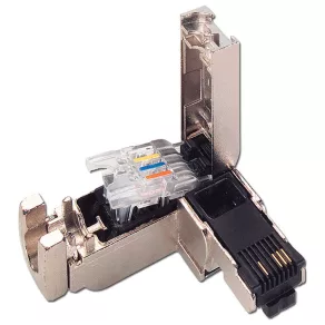   Siemens 6GK1901-1BB20-2AA0 IE FC RJ45 Plug 90, conector Ethernet industrial, carcasă metalică robustă