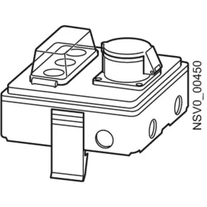   Siemens BVP:047230 BD2-AK1/CEE165S14 ramificație, priză de siguranță 3x1P D01, priză industrială 5P 16A