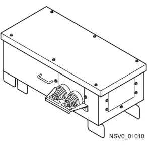   Siemens BVP:610423 BD2-AK06/SNH3 element de ramificație cu soclu NH3