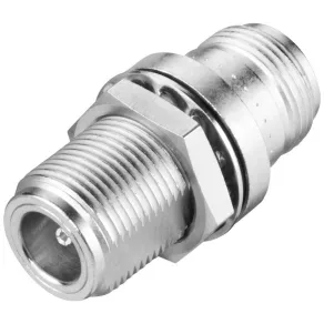   Siemens 6GK5798-2PP00-2AA6 IWLAN RCOAX N-Connect/N-Connect piuliță/piuliță de trecere pentru panou, grosime maximă 4,5 mm, 2,4 GHz și 5 GHz, IP67