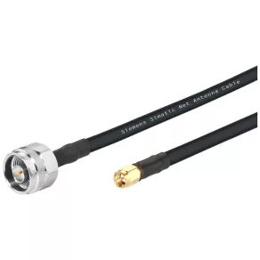   Cablu de conectare flexibil Siemens 6XV1875-5UH50, preasamblat, N-Connect/SMA tată-tată, 5 m