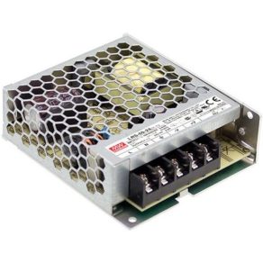   Sursă de alimentare mini cu o singură ieșire, LRS-50-12, Vin: 230 VAC, Vout: 12 VDC, P: 50 W (0-4,2 A)