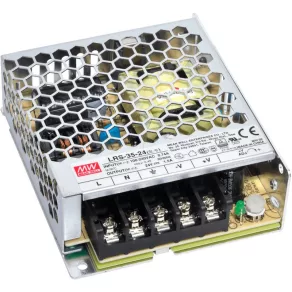   Sursă de alimentare mini cu o singură ieșire, LRS-35-12, Vin: 230 VAC, Vout: 12 VDC, P: 36 W