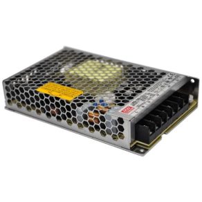  Sursă de alimentare mini cu o singură ieșire, Mean Well, LRS-100-12V, Vin: 230 VAC, Vout: 12 VDC, P: 100 W (0-8,5A)