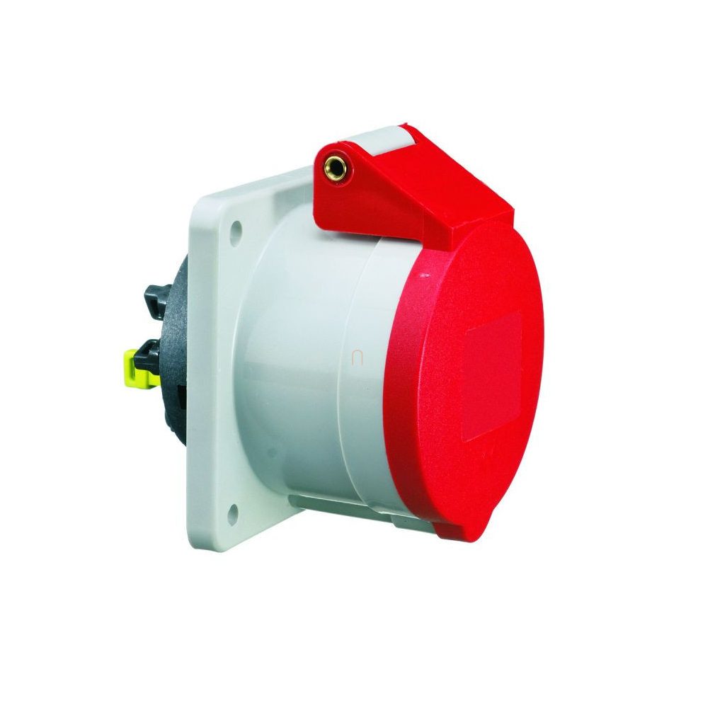 Conector industrial DAFB-164 5P 16A 415V conector încastrabil IP44 stânga 132001