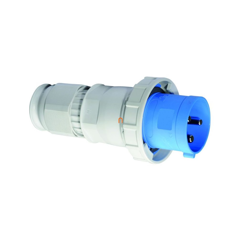 Conector industrial DFH-1252 3P 125A 250V AC 6h cu ștecher basculant albastru IP67 Stânga 2191