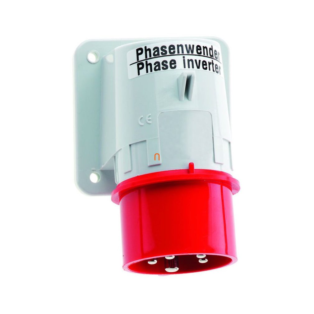 Conector industrial Comutator de fază DFR-324 5P 32A 415V cu mufă IP44 stânga 2603