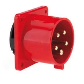   Conector industrial DFB-163 4P 16A 110V 4h cu ștecher încorporat IP44 Stânga 2873