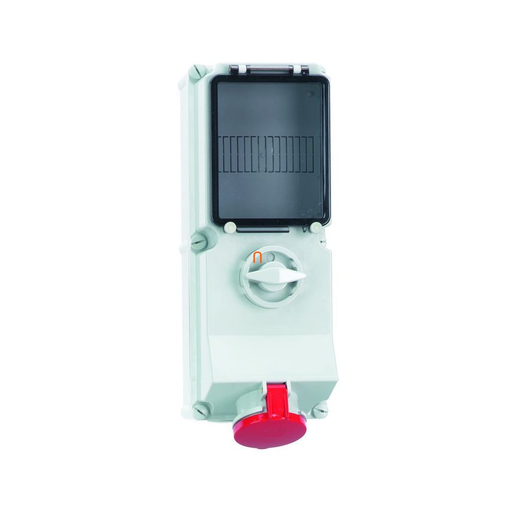Conector industrial DAFR-323+5M cu întrerupător 32A IP44 stânga 17057
