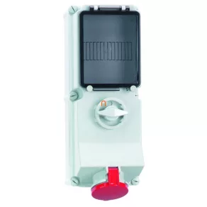   Conector industrial DAFR-323+5M cu întrerupător 32A IP44 stânga 17057