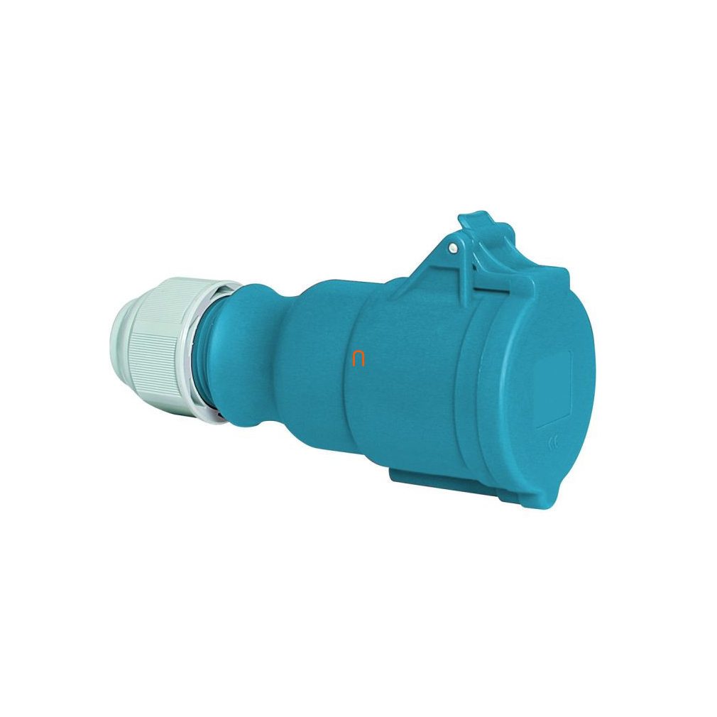 Conector industrial DAFH-322 3P 32A 250V cu mufă oscilantă albastră IP44 Bals 31013-TLS