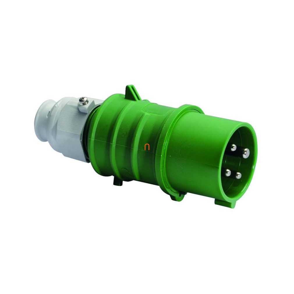 Conector industrial B50V 4P 16A 50V 100-300Hz cu ștecher basculant verde IP44 Bals 21847