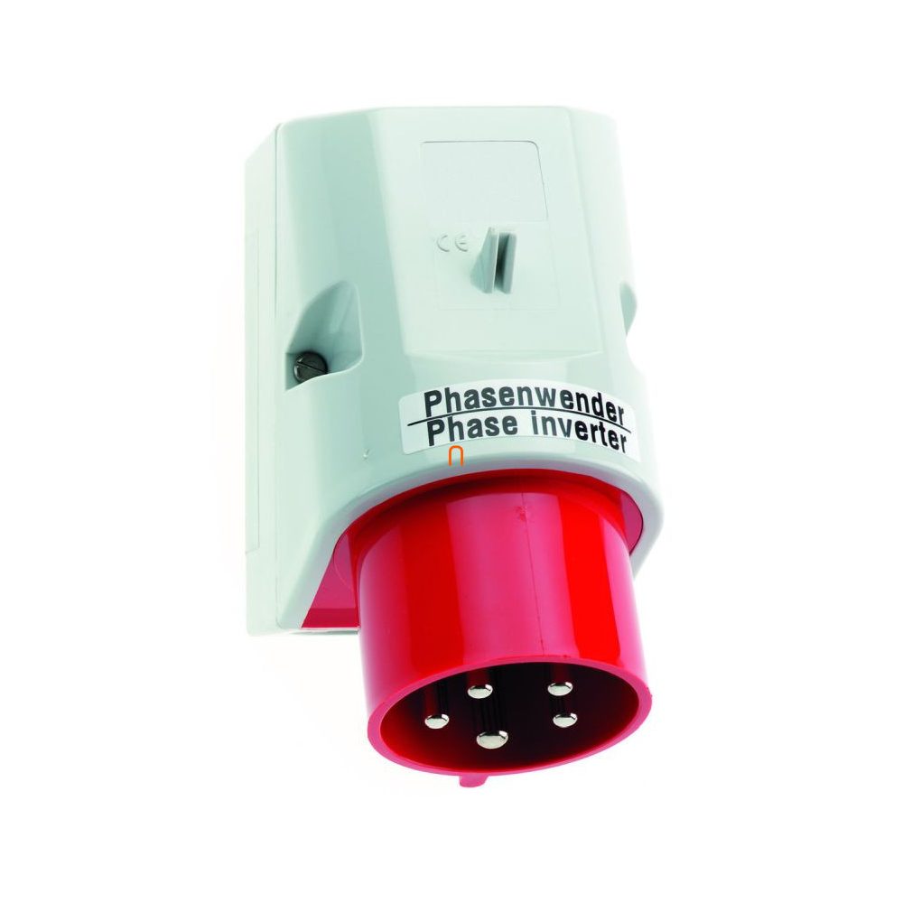 Conector industrial Comutator de fază DFR-164 5P 16A 415V cu priză IP44 stânga 24209