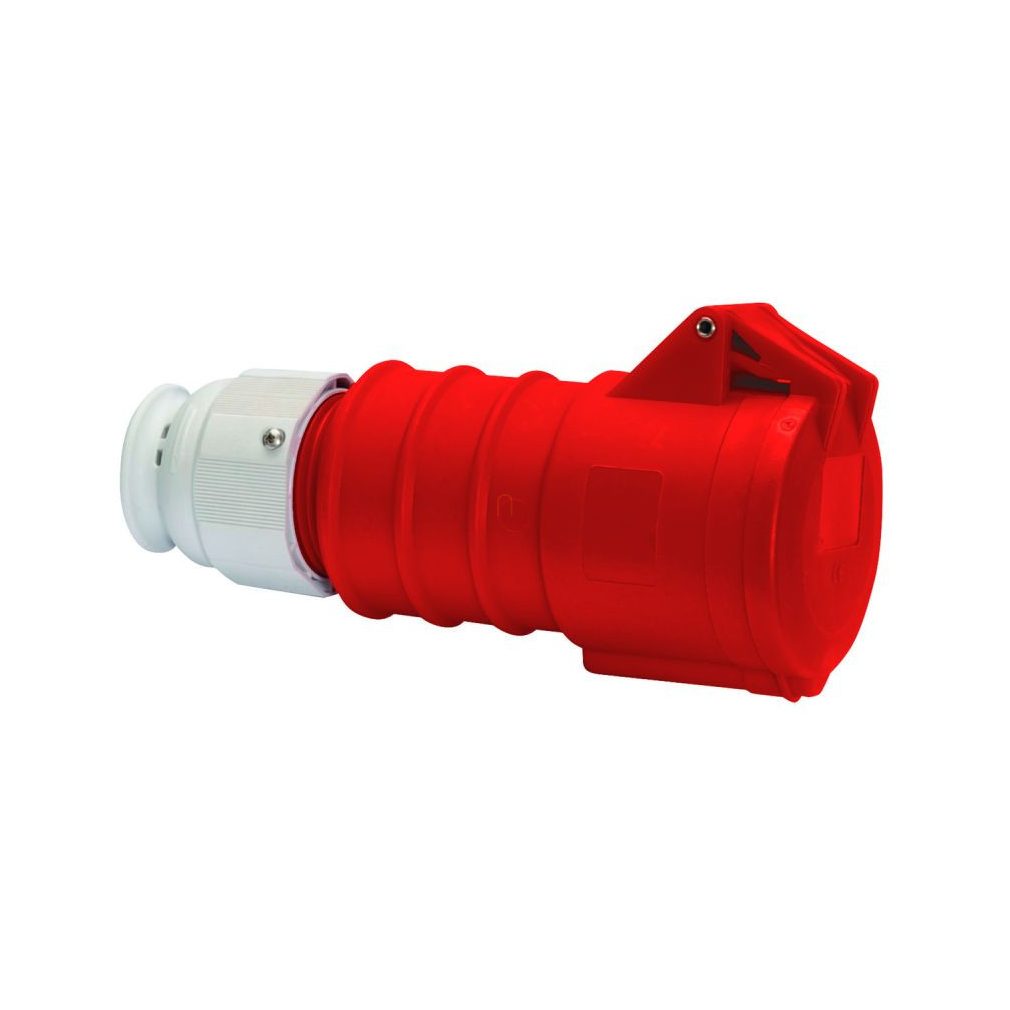 Conector industrial DAFH-324 5P 32A 415V cu mufă IP44 stânga 31981