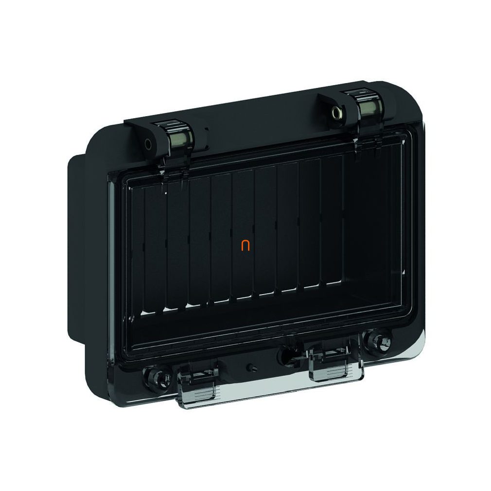 Modul stâng cu protecție la atingere, IP44, lățime 127 mm, tehnică pentru evenimente 58590