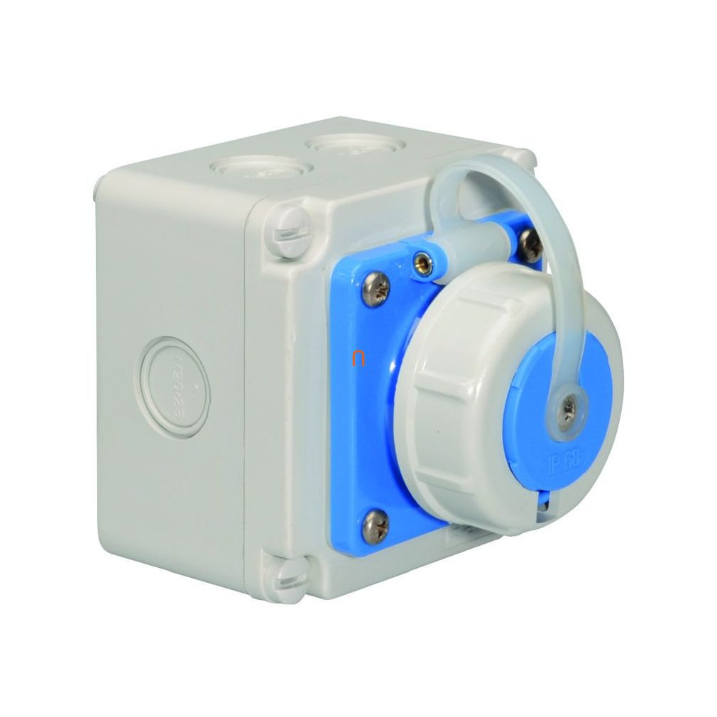 Bals 2P priză de uz casnic montabilă 2P+F 16A gri/albastru IP67 7245