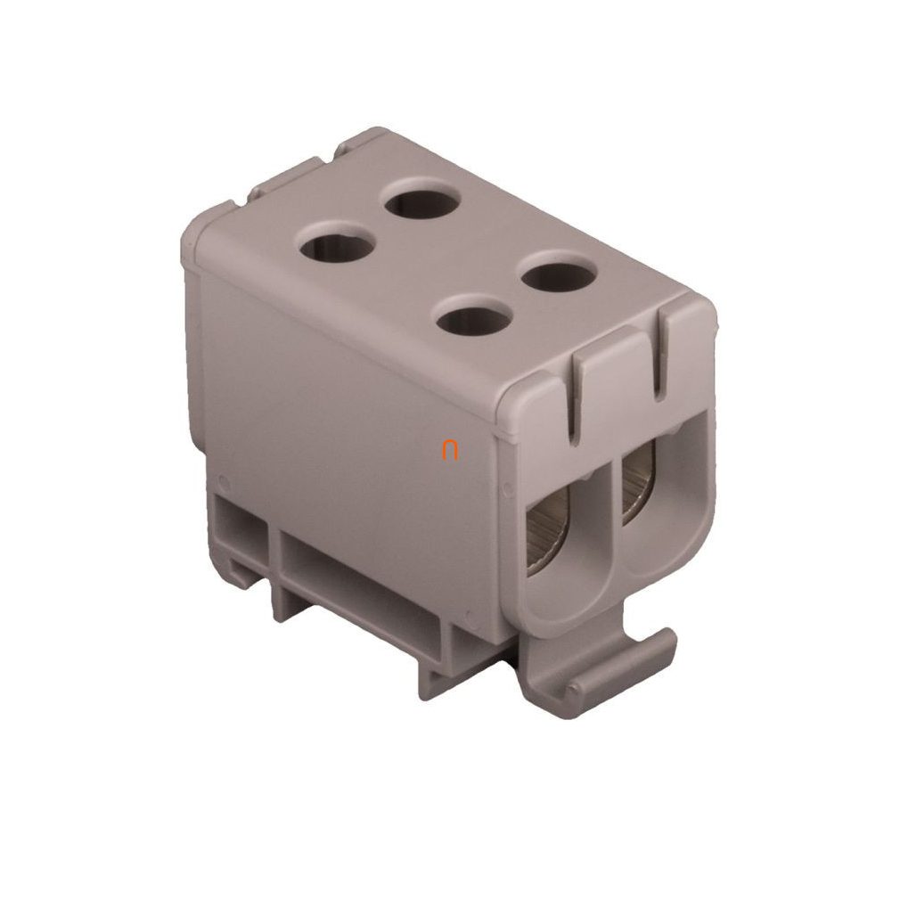 Fővezeték sorkapocs 2x 50/2x50 (6-50mm2) szürke UK 50/2 A, 2090201 Pollmann