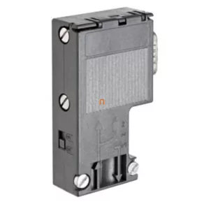   Conector de magistrală PROFIBUS Siemens 6ES7972-0BA12-0XA0, unghi de 90 de grade, viteză maximă de 12 Mbit/s, fără conector PG