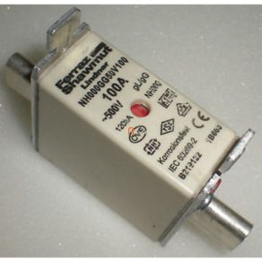 NH-0 100A Insert siguranță cu cuțit 378090 (368090)