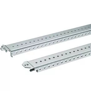   Rittal TS8612.250 TS șină de montare 18x38 mm pentru adâncime/lățime de 500 mm, 4 buc./set