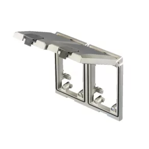 Rittal  2482.330 Sz Capac de racordare, dublu, metalic