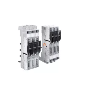   Siguranță de secționare verticală 00-160 A, racordare pe șină de 60 mm, racordare cu clemă de cadru Rittal SV 9346.000