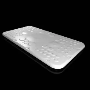   Placă de ghidare a cablurilor din plastic Rittal SZ 2566.300, dimensiunea 6