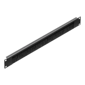  Rittal 5302.202 Panou cu perii IT de 19", 1U, RAL 9005, pentru trecerea cablurilor