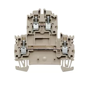   Bornieră cu două elemente WDK 4N (0,13-6 mm²), 800 V/32 A, bej 1041900000 Weidmüller