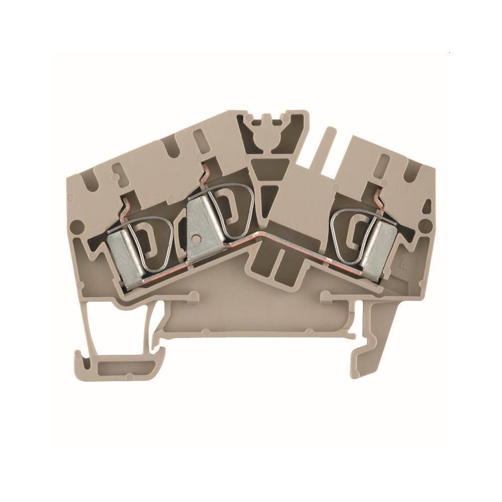 Conector de serie ZDU 4-2/3AN (0,13-6 mm2), 800 V/32 A, bej 1770360000 Weidmüller
