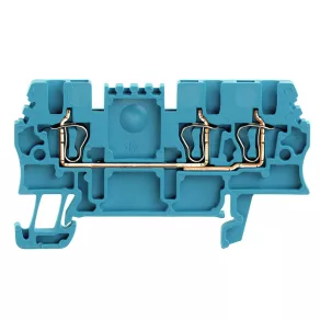   Bornă de trecere ZDU 1,5/3AN BL (0,05-1,5 mm²), 500 V/17,5 A, albastră 1775540000 Weidmüller