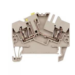   Bornieră de măsurare și deconectare 2,5 mm², bej închis ZTR 2.5-2 1779010000 Weidmüller